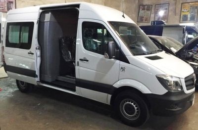 Reconversion de Cabinas para Cargas -  MB Sprinter Mixta Fibroplus – 1