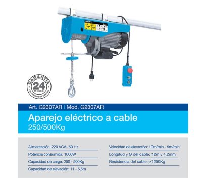 Aparejos eléctricos – 2