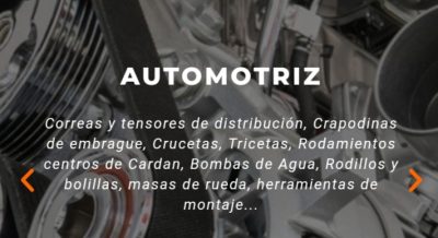 Rodamientos y rep. automotrices – 1