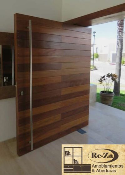 Puerta pivotante maciza – 1