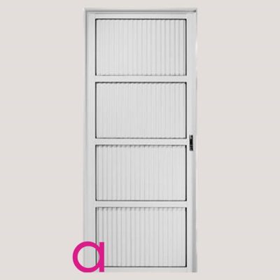 Puertas de chapa inyectada y aluminio – 1