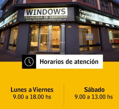 Aberturas Windows – 8