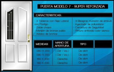 Puertas de chapa inyectada – 4
