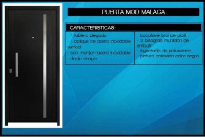 Puertas de chapa inyectada – 1
